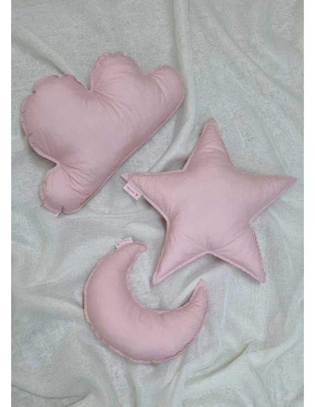 Minitribe Lot de 3 Coussins - Rose dans Déco chambre bébé chez Baby And Mom Maroc