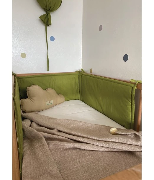 Minitribe crib bumper - Green 2