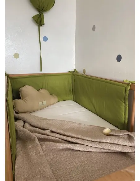 Minitribe crib bumper - Green — photo 2