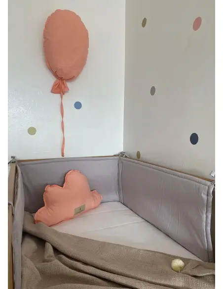 Minitribe Tour de lit - Gris Tour de lit - Minitribe Maroc