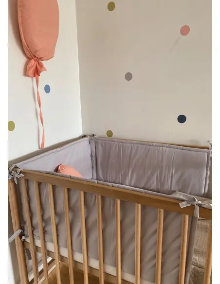 Minitribe crib bumper - Grey — photo 2