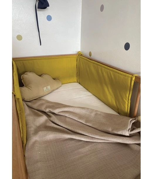 Minitribe crib bumper - Yellow