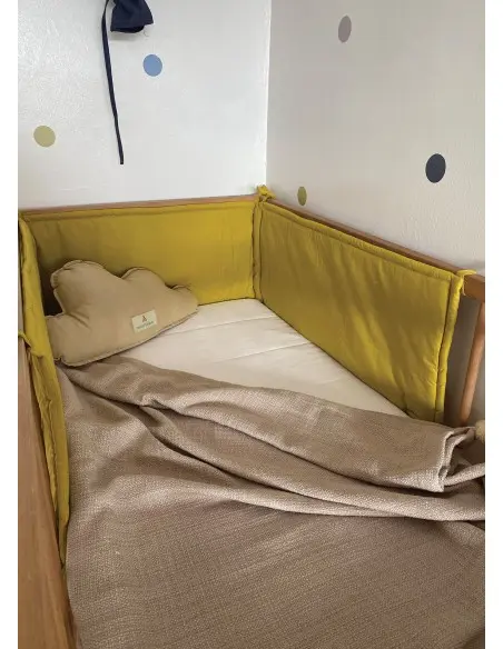 Minitribe crib bumper - Yellow