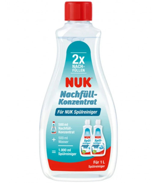 NUK Recharge Concentrée Liquide vaisselle biberons et tétines