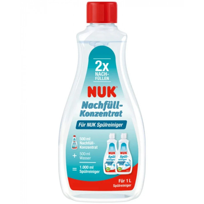 NUK Recharge Concentrée Liquide vaisselle biberons et tétines