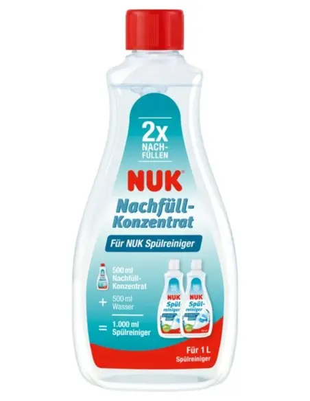 NUK Recharge Concentrée Liquide vaisselle biberons et tétines
