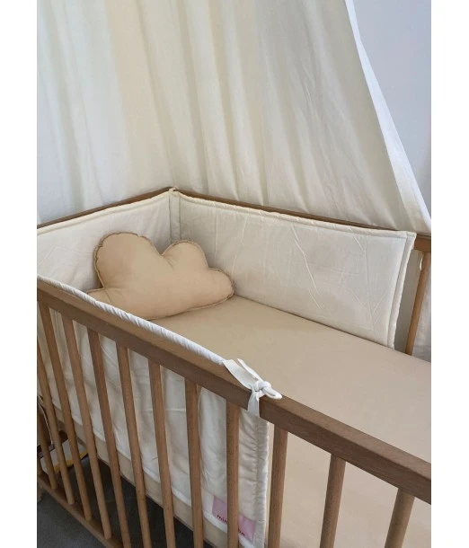 Minitribe crib bumper - White