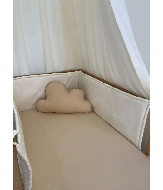 Minitribe Tour de lit - Blanc Tour de lit - Minitribe Maroc 2