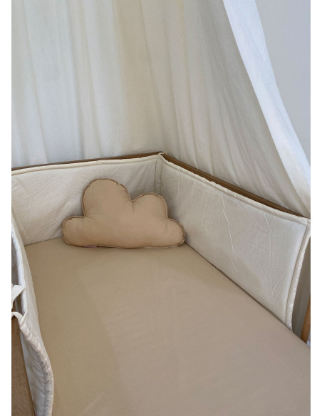 Minitribe Tour de lit - Blanc Tour de lit - Minitribe Maroc