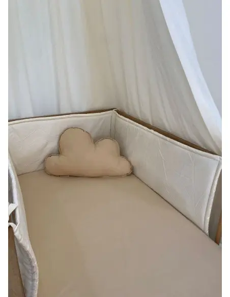 Minitribe Tour de lit - Blanc Tour de lit - Minitribe Maroc