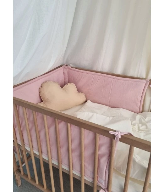Minitribe crib bumper — Pink