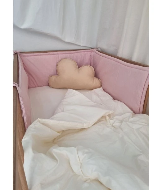 Minitribe crib bumper — Pink 2