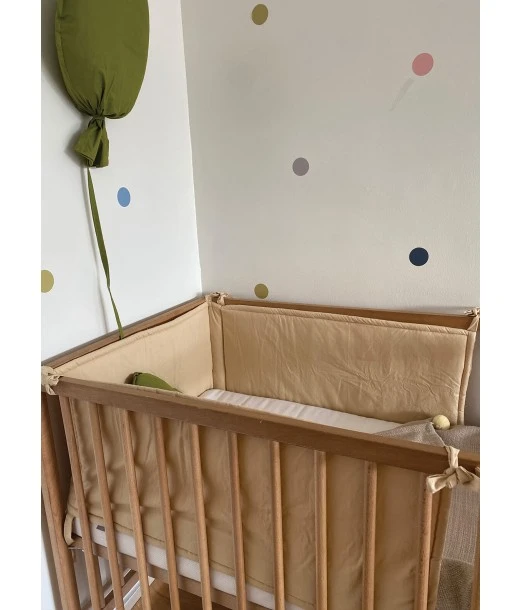 Minitribe crib bumper - Beige 2