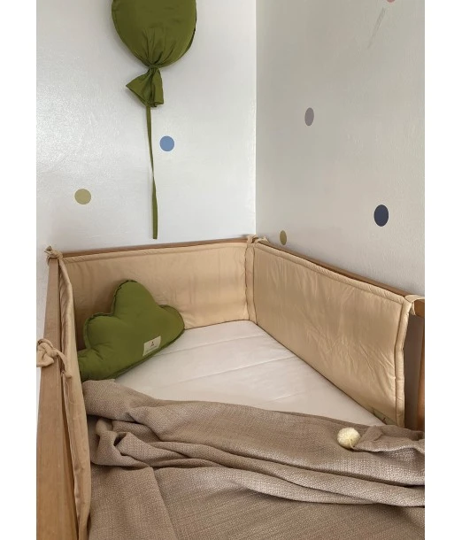 Minitribe crib bumper - Beige