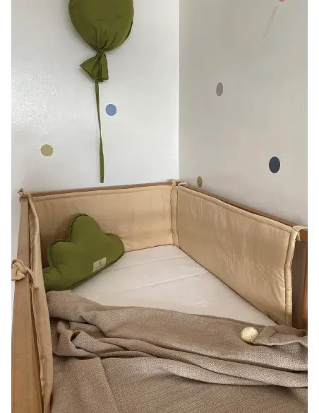 Minitribe crib bumper - Beige