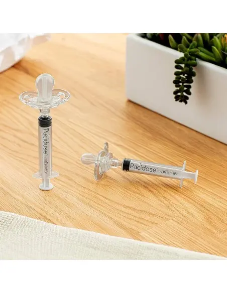 Dr Brown's Pacidose pacifier liquid medicine dispenser with oral syringe — photo 4