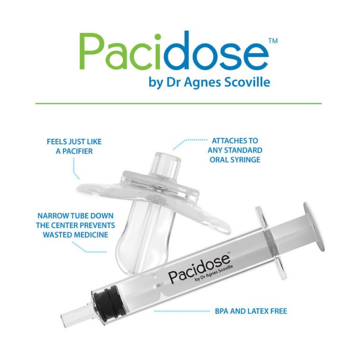 Dr Brown's Pacidose Sucette Distributeur de médicaments