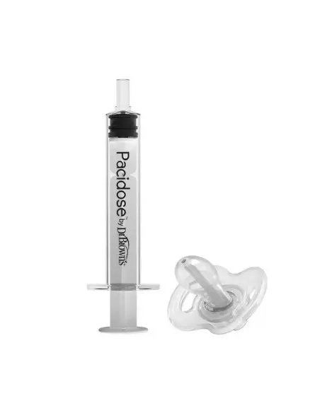 Dr Brown's Pacidose pacifier liquid medicine dispenser with oral syringe — photo 7