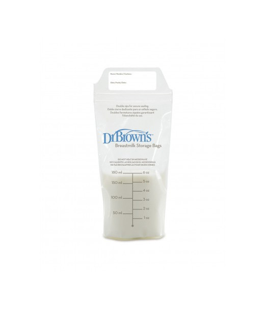 Dr Brown's Sachets de conservation du lait maternel 25 unités 2