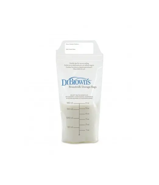 Dr Brown's Sachets de conservation du lait maternel 25 unités 2