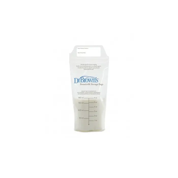 Dr Brown's Sachets de conservation du lait maternel 25 unités