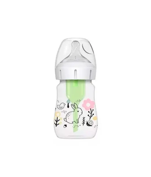 Dr Brown's Biberon 150ml Cole large - Lapin des bois Biberon &