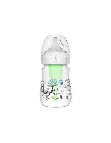 Dr Brown's baby bottle 150 ml wide neck - Elephant