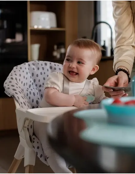 Twistshake Coussin pour chaise - Blanc Chaise haute -