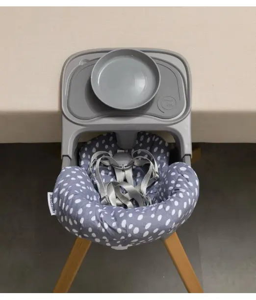 Twistshake Coussin pour chaise - Gris Chaise haute - 2