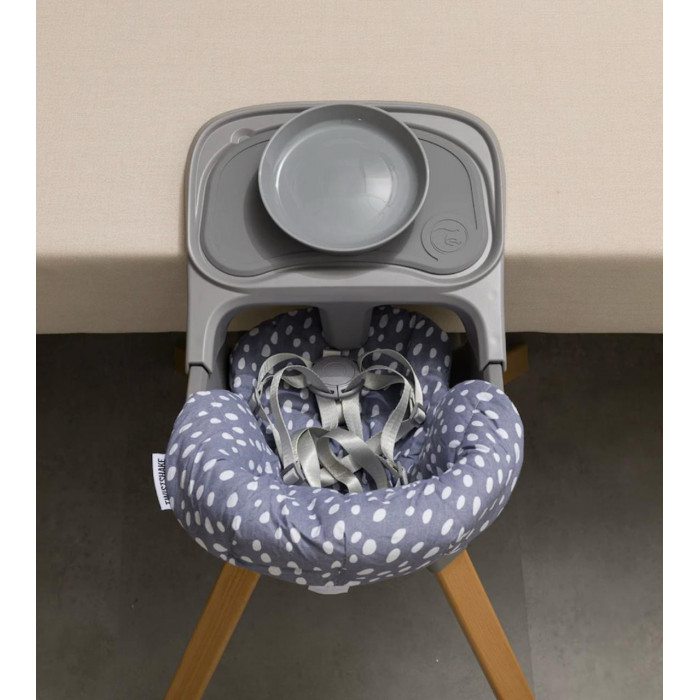 Twistshake Coussin pour chaise - Gris Chaise haute -