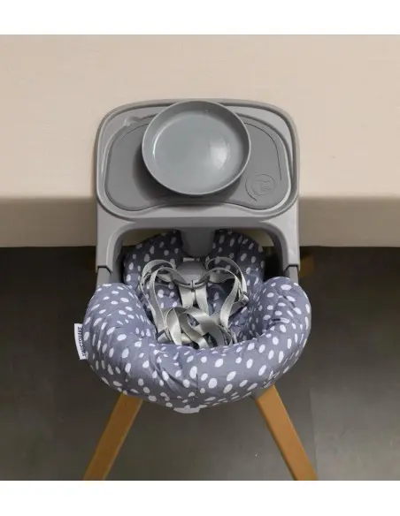 Twistshake Coussin pour chaise - Gris Chaise haute -