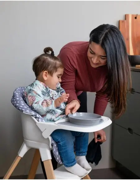 Twistshake Coussin pour chaise - Gris Chaise haute -