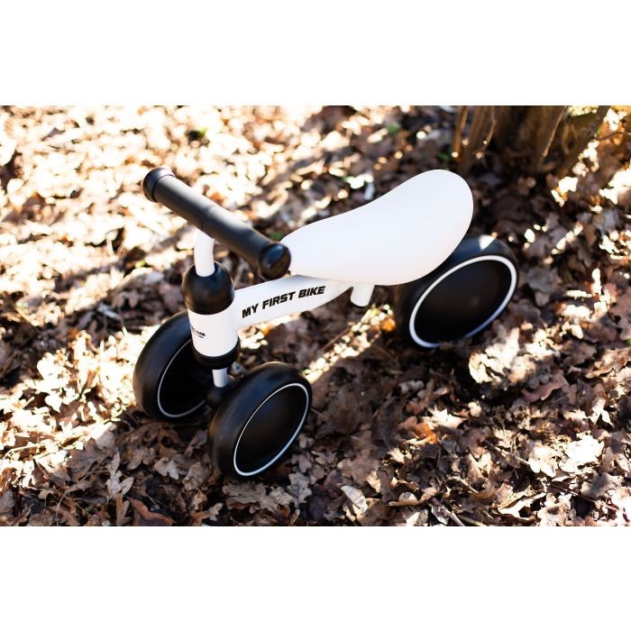 My First Bike Draisienne Métal Childhome - Blanc - 18 à 36mois