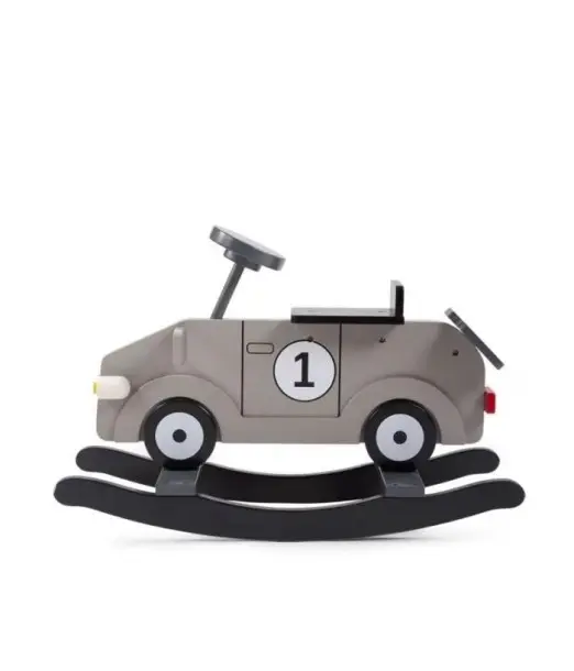 Voiture à bascule en bois gris - My First Car - Childhome12m+