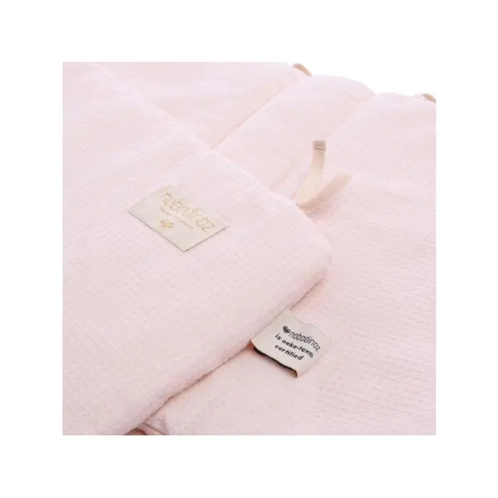 Nobodinoz Tour De Lit Nest Nid d'Abeille Dream Pink Tour de lit