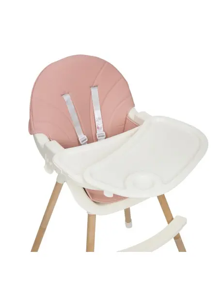 MS Innovaciones Chaise Haute Mika - Rose Chaise haute - MS