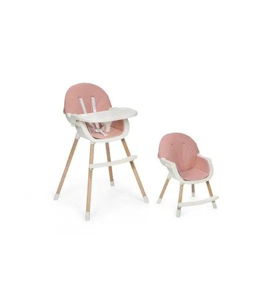 MS Innovaciones Chaise Haute Mika - Rose Chaise haute - MS 2