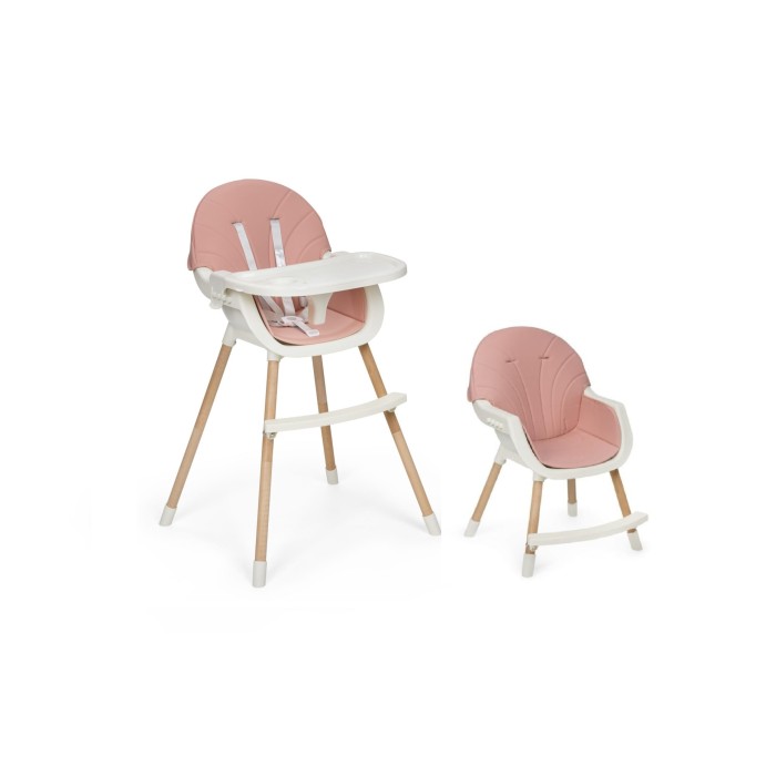MS Innovaciones Chaise Haute Mika - Rose Chaise haute - MS