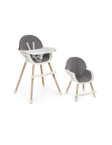 MS Innovaciones Chaise Haute Mika - Gris Chaise haute - MS