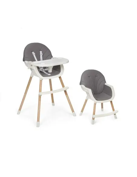 MS Innovaciones Chaise Haute Mika - Gris Chaise haute - MS