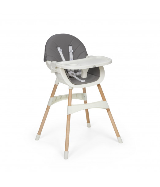 MS Innovaciones Chaise Haute Mika - Gris Chaise haute - MS