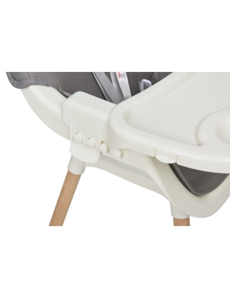 MS Innovaciones Chaise Haute Mika - Gris Chaise haute - MS