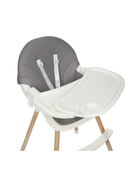 MS Innovaciones Chaise Haute Mika - Gris Chaise haute - MS