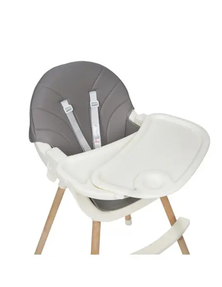 MS Innovaciones Chaise Haute Mika - Gris Chaise haute - MS