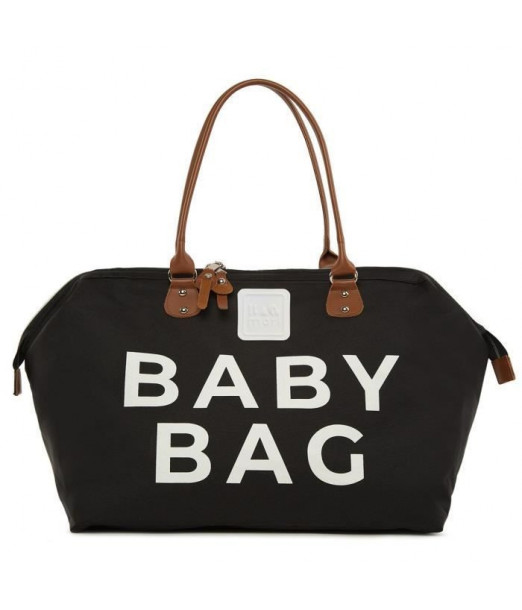 Sac à Langer Baby Bag Noir Sac à main - Maroc