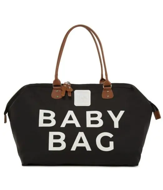 Sac à Langer Baby Bag Noir Sac à main - Maroc