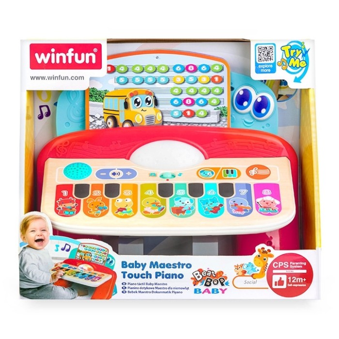 Winfun Piano Tactile Baby Maestro 1an+ Jouet - Winfun Maroc