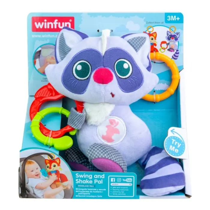 Winfun Doudou Raton 3mois+ Hochet - Winfun Maroc