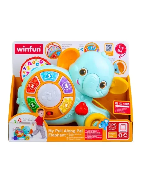 Winfun Mon Éléphant à Tirer 6mois+ Jouet - Winfun Maroc