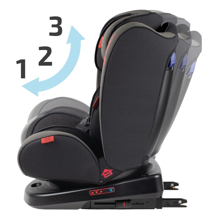 Siège Auto isofix et rotatif Heyner Koala Groupe 0/1/2/3 - Noir